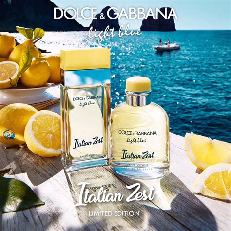 dolce gabbana italian zest perfume|d&g light blue italian zest.